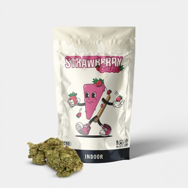 Flores CBD GB Indoor 'Strawberry Cake' - GB The Green Brand