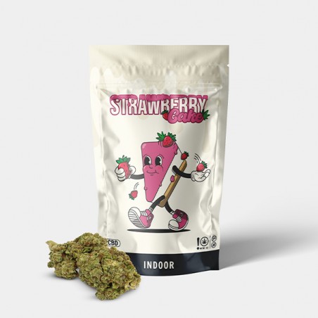 Flores CBD GB Indoor 'Strawberry Cake' - GB The Green Brand