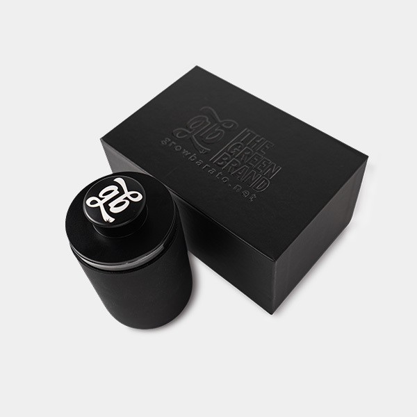 Frasco hermético oculto Black Premium GB caixa