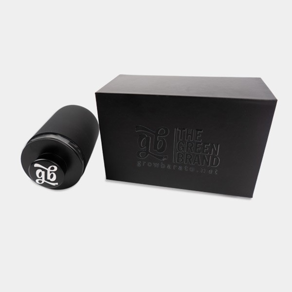 Frasco hermético oculto Black Premium GB deitado