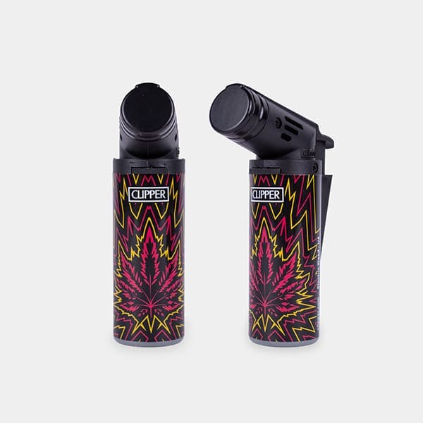 Isqueiro de maçarico Clipper Weed 2