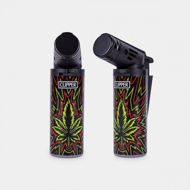 Isqueiro de maçarico Clipper Weed 4