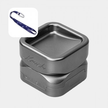 View Moedor de Alumínio Krush Kube 3.0 - O moedor de alumínio Krush Kube 3.0 é um moedor de 4 peças com um design quadrado e dentes d