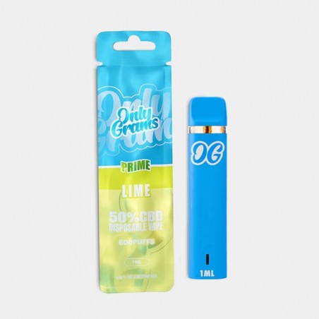 Lime Vape CBD 50% Only Grams 🍋 - GB The Green Brand