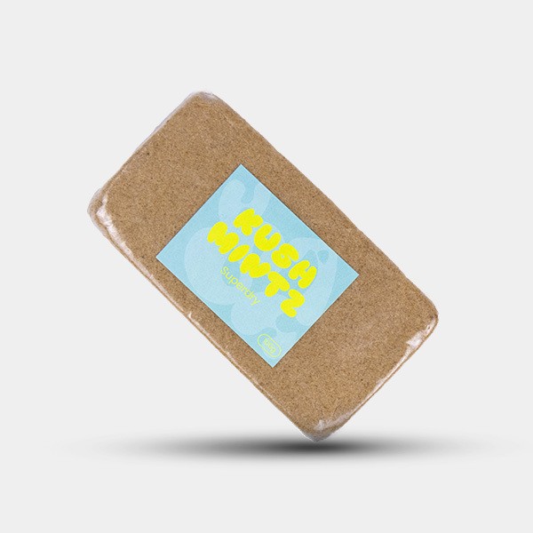 Bloco de pólen 100g Kush Mintz packaging