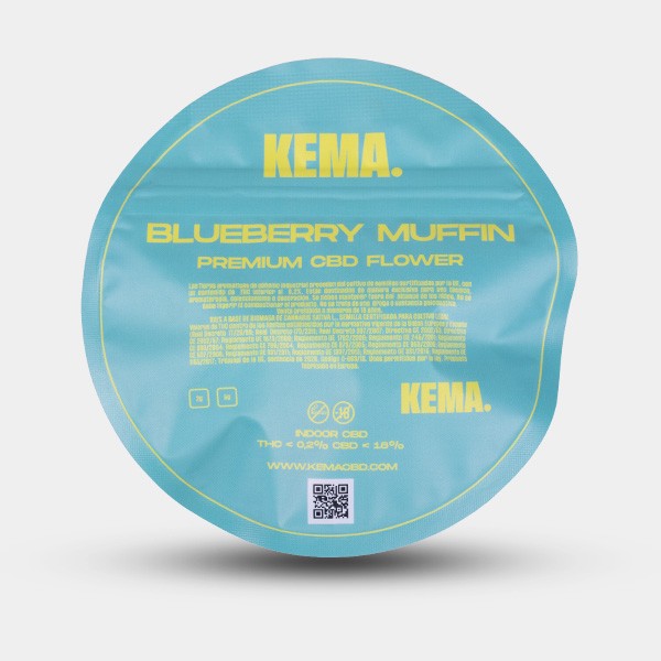 Flores CBD KEMA 'Blueberry Muffin' 🧁- GB The Green Brand