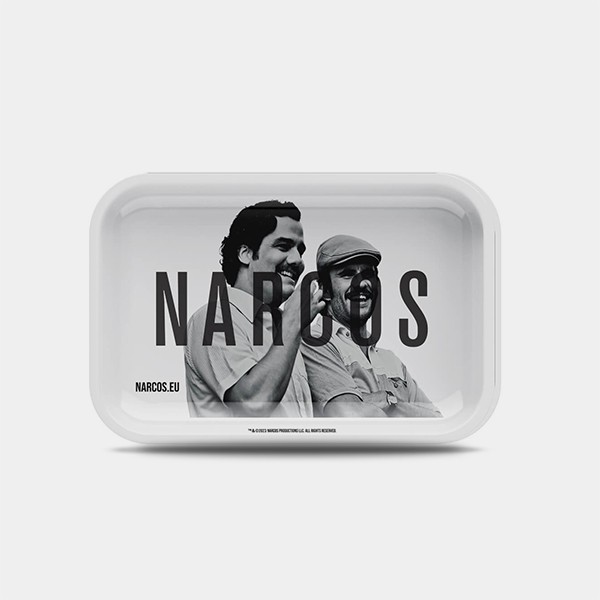 View Bandeja de enrolar Narcos White Edition