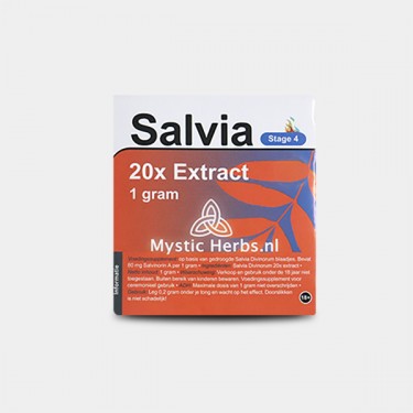 Extrato natural de Salvia Mystic 20x