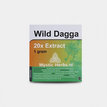 Extrato vegetal de Wild Dagga 20x