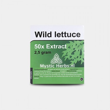 Extrato vegetal de alface selvagem 50x