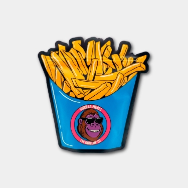 Pack CBD Gorilla Meal batatas fritas
