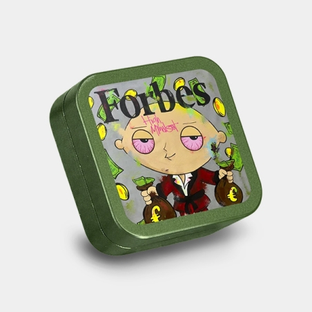 Grinder de alumínio quadrado Forbes
