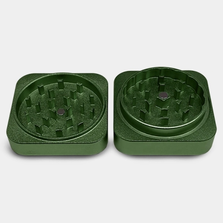 Grinder de alumínio quadrado Forbes interior