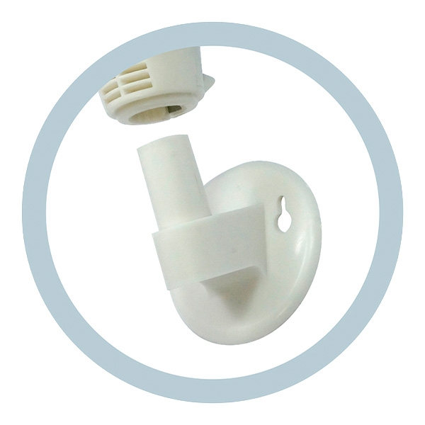 Ventilador 2 em 1 de parede e pedestal 40 cm  suporte de parede