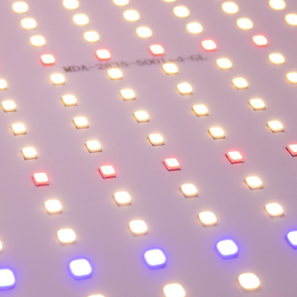 Painel LED 50W Full Spectrum SG-Q50W para cultivo indoor