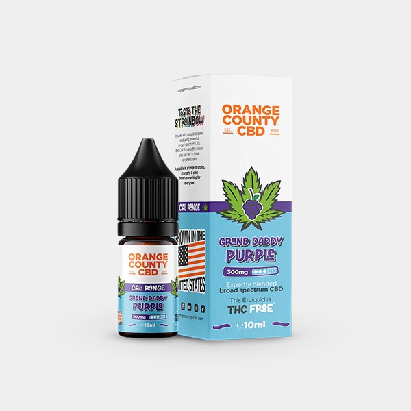 View E-líquido Orange County CBD Grand Daddy Purple