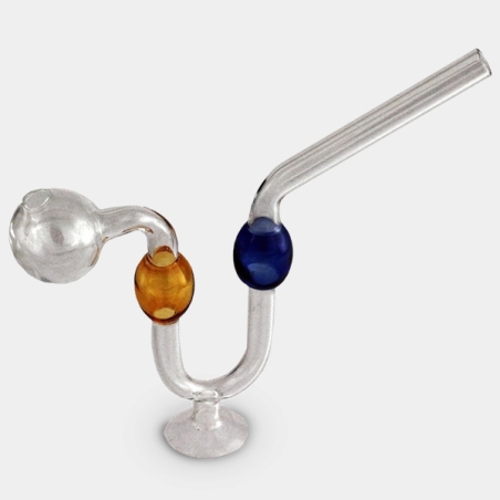 Cachimbo de Óleo de Vidro com Suporte - GB The Green Brand