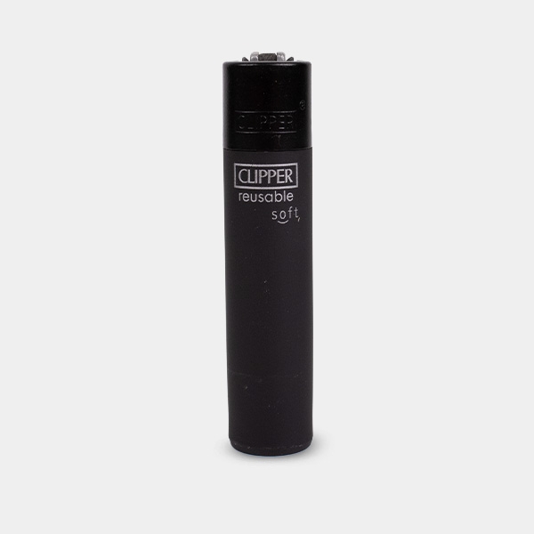 View Isqueiro Clipper Soft Touch Preto | The Green Brand