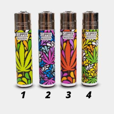 Isqueiro Clipper Leaf Style | GB The Green Brand