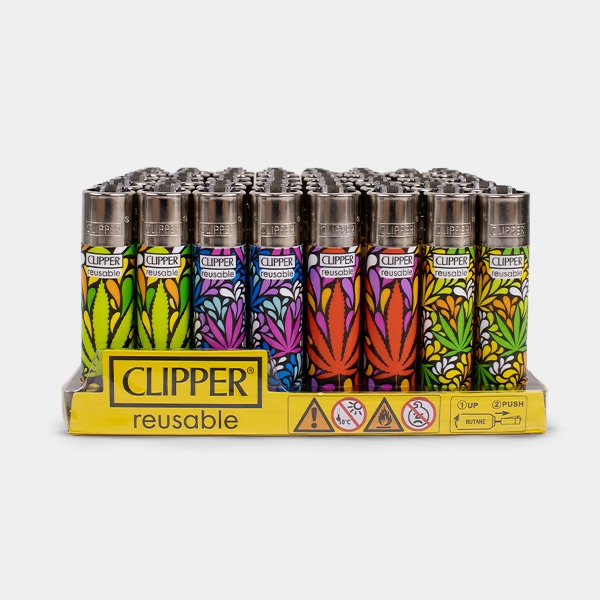 Isqueiro Clipper Leaf Style