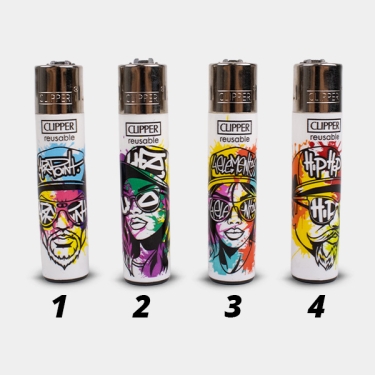 Isqueiro Clipper Graffiti Soul - The Green Brand