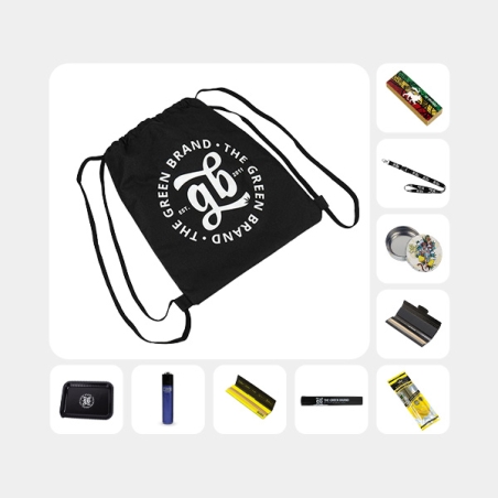 Parafernália exclusiva Kit de Viagem - GB A Marca Verde