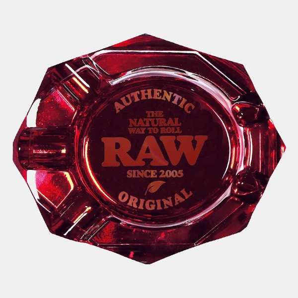 Cinzeiro Raw Cristal Ruby Red | GB The Green Brand