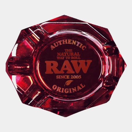 Cinzeiro Raw Cristal Ruby Red | GB The Green Brand