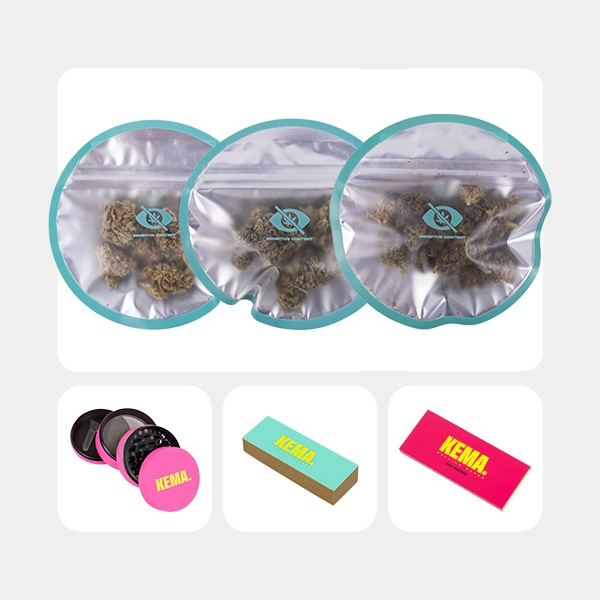 View Kit Gourmet KEMA | Kit para fumadores com moedor metálico