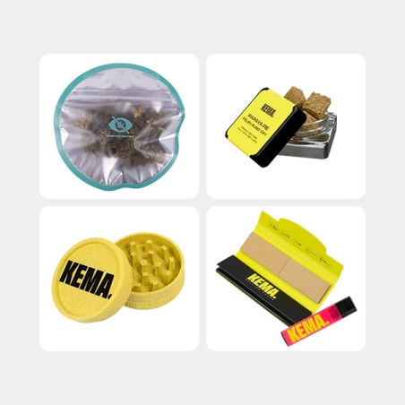 Kit KEMA Trip | Kit para fumadores colorido e jovem 🚬