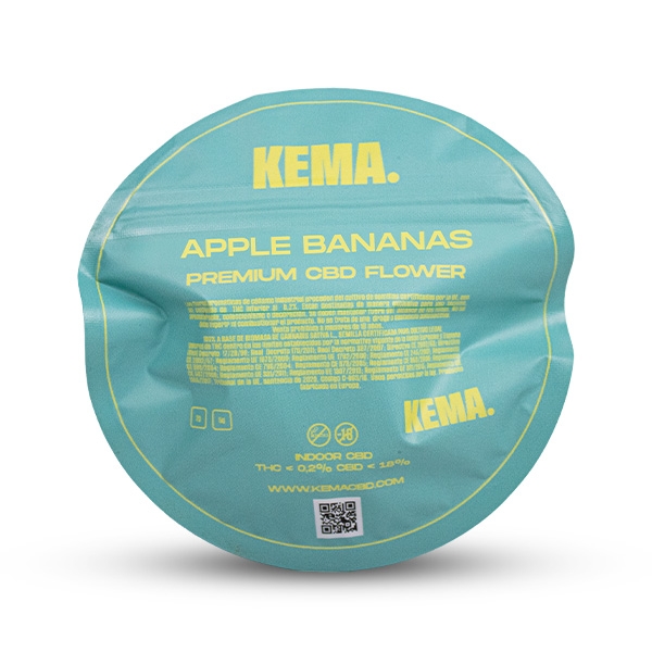 Flores de CBD Apple Bananas Cali KEMA 18%