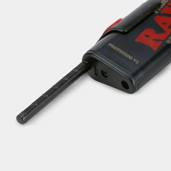Isqueiro Raw Phoenix 3 em 1 Preto com porta-cones inferior