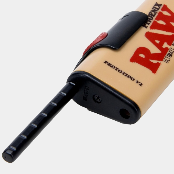 Isqueiro Raw Phoenix 3 em 1 Bege com prensa inferior