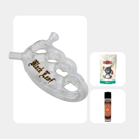 Cachimbo Pura Black Leaf Knuckle Duster