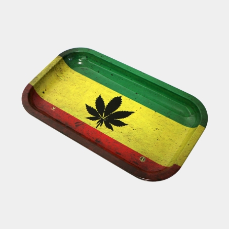 Bandeja de metal rasta