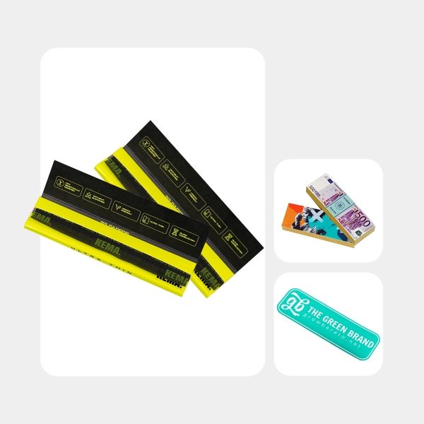 Kit Daily Paper GB para Fumar - GB A marca verde