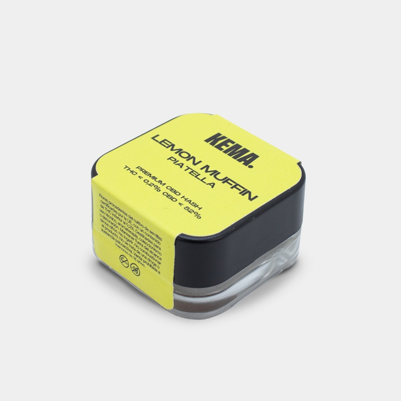 Hash CBD Piatella 'Lemon Muffin' KEMA 3g