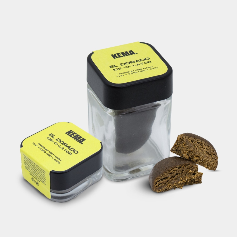 View Hash CBD Ice-o-lator 'El Dorado' KEMA todos os formatos