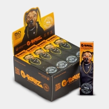 Papel King Size não branqueado com filtros "Rap" G-Rollz