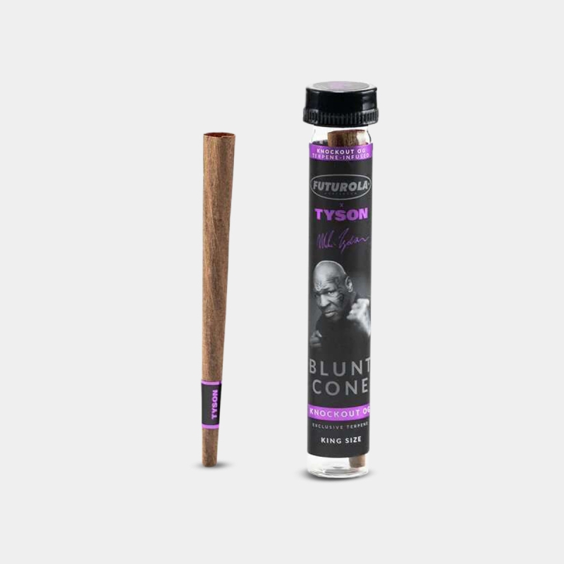 View Futurola Tyson 2.0 Knockout OG Blunt Wraps sem tabaco