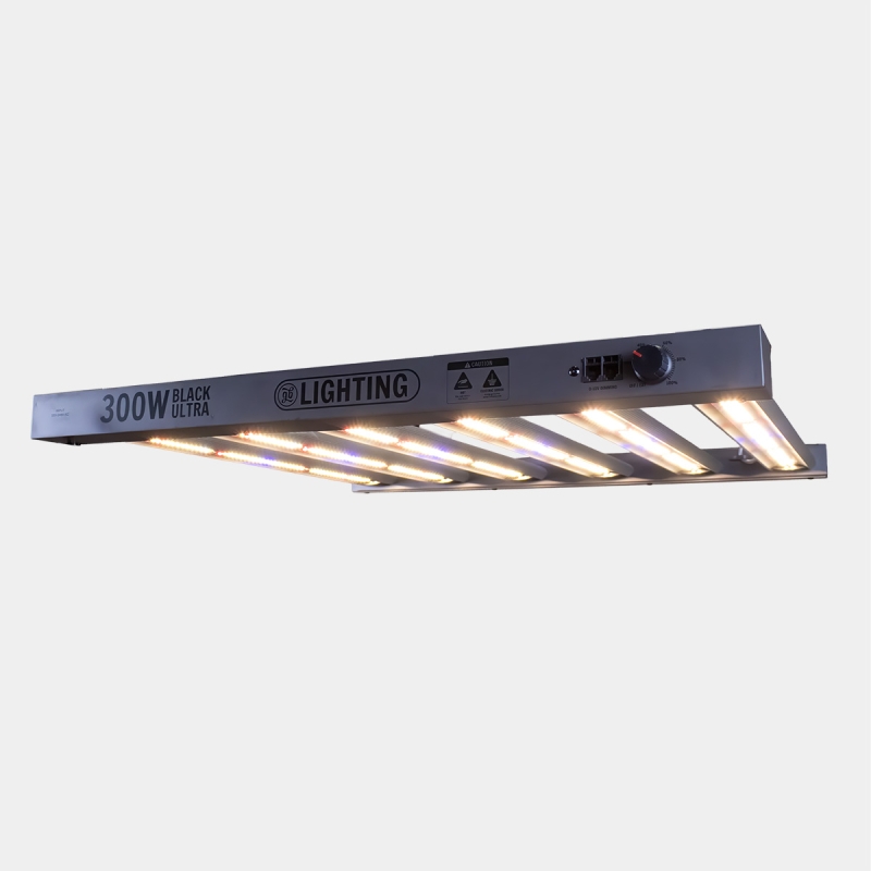 Sistema LED Regulável 300 W Preto Ultra GB Lighting ligado