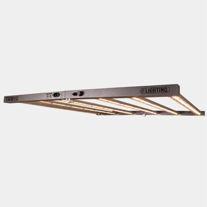 Sistema LED Regulável 730W Black Ultra GB Lighting ligado