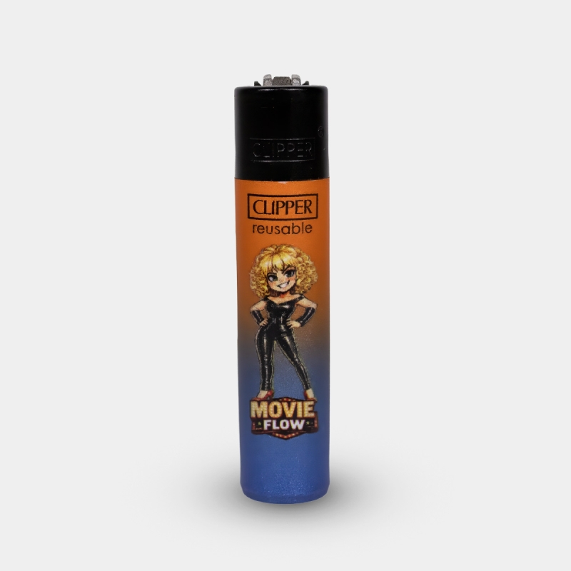 Isqueiro Clipper Flow Movie Grease