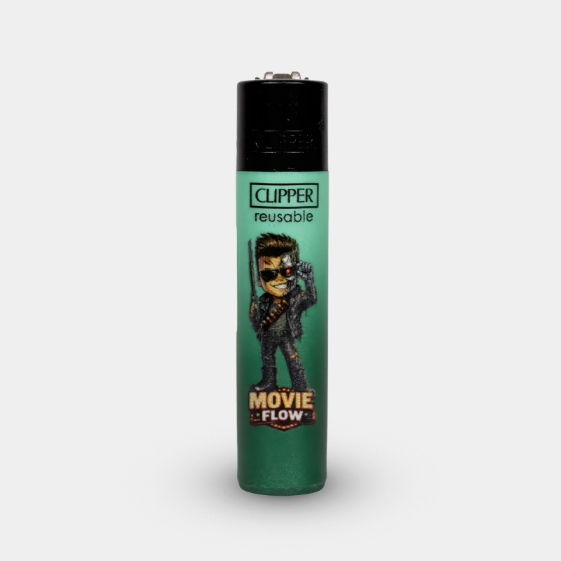 Isqueiro Clipper Flow Movie Terminator