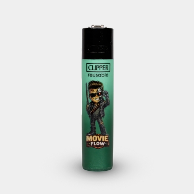 Isqueiro Clipper Flow Movie Terminator