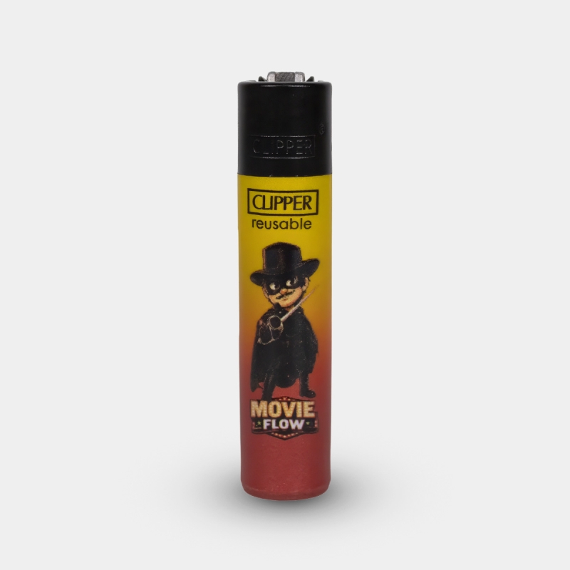 Isqueiro Clipper Flow Movie Zorro
