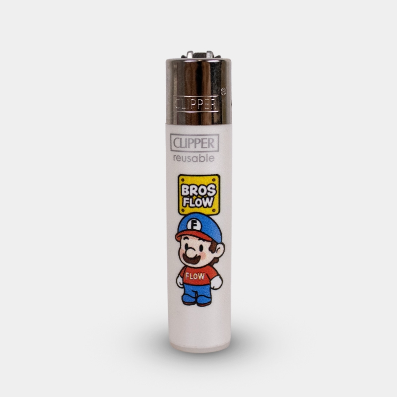 Isqueiro Clipper Flow Movie Mario