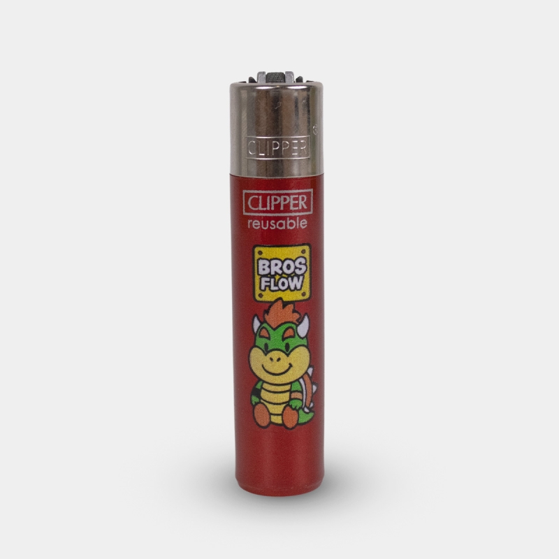 Isqueiro Clipper Flow Movie Bowser