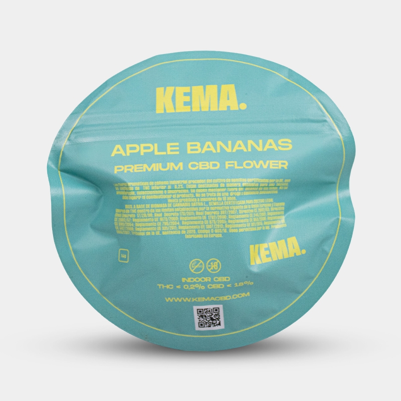 Flores de CBD Apple Bananas Cali KEMA 18%