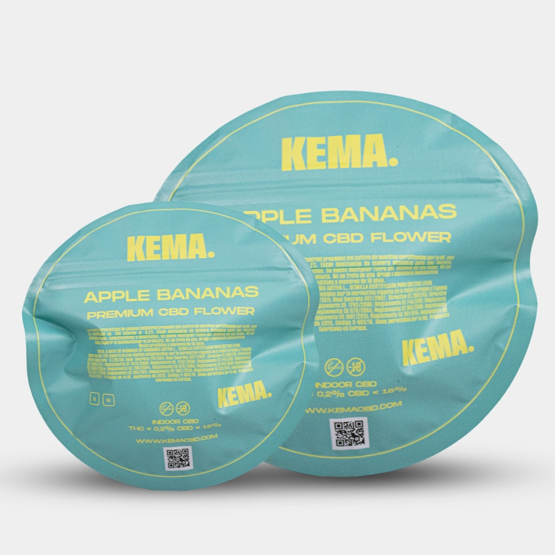 Flores de CBD Apple Bananas Cali KEMA 18%